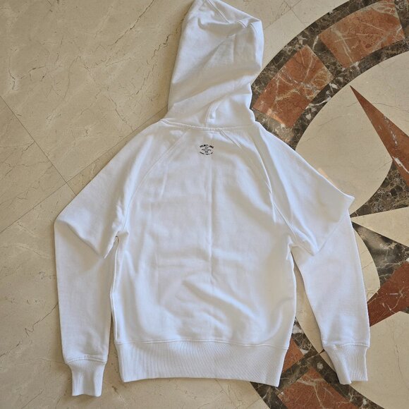 Helmut Lang White Hoodie Sweater - Picture 2 of 5